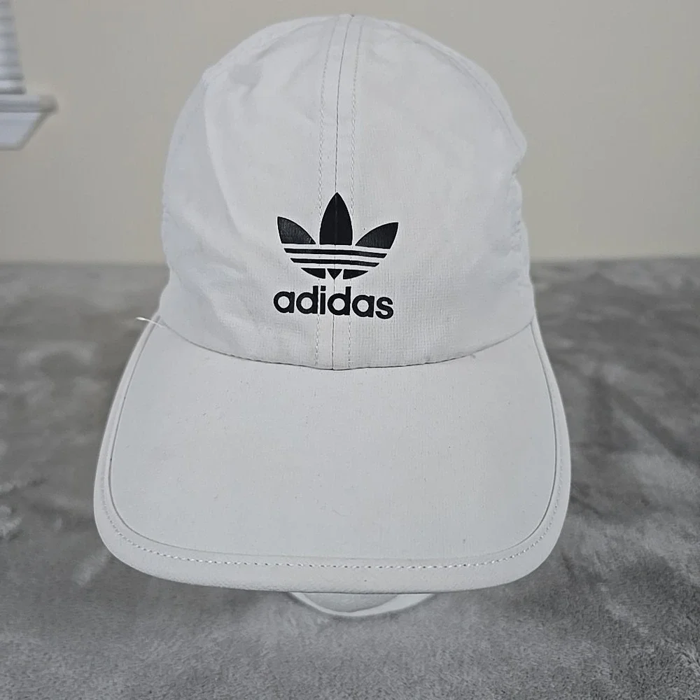 Adidas Hat Womens‎ Adjustable Originals Trainer White Black 3 Stripe Athleisure